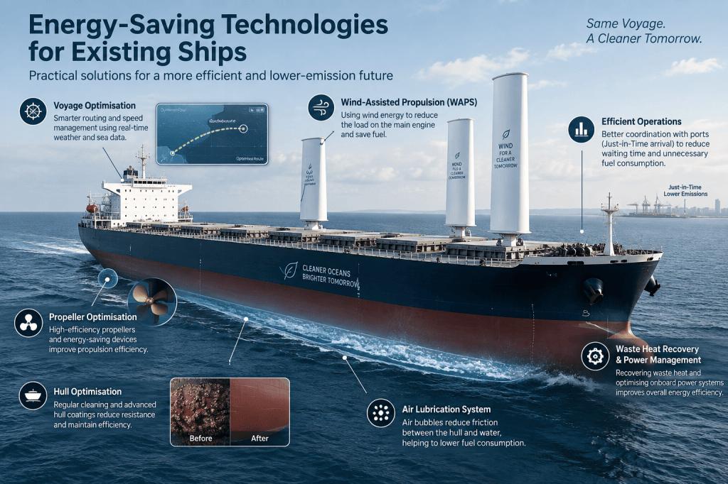 Energy-Saving Technologies for Existing Ships: A Practical&nbsp;Guide