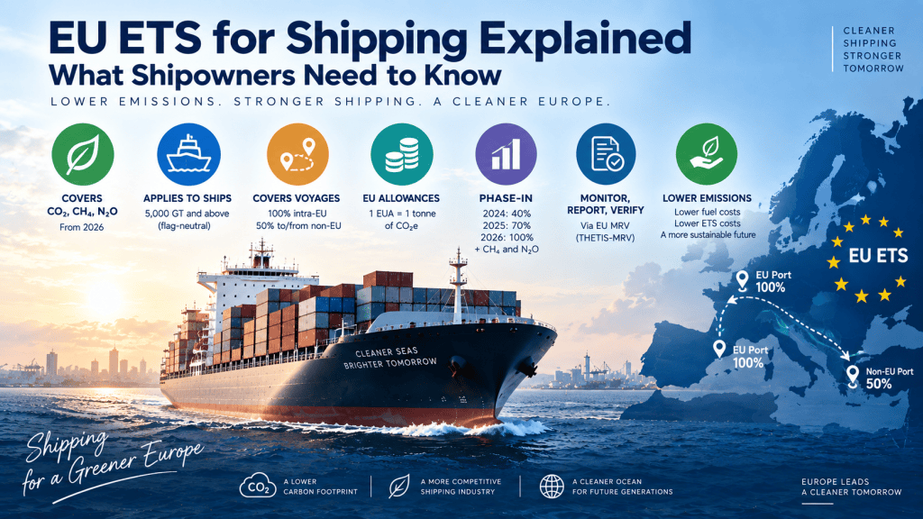 EU ETS for Shipping Explained: What Shipowners Need to&nbsp;Know
