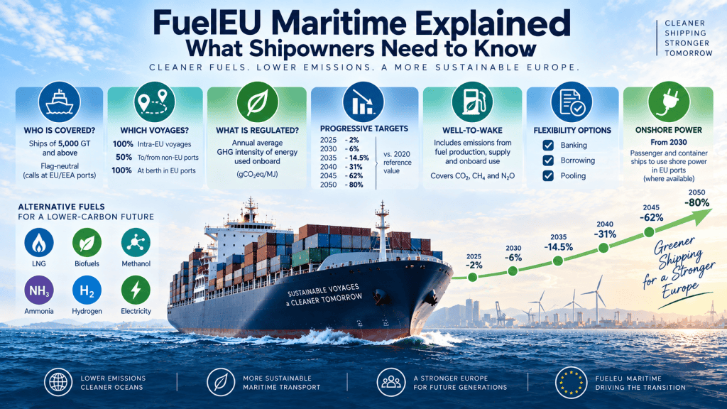 FuelEU Maritime Explained: What Shipowners Need to&nbsp;Know