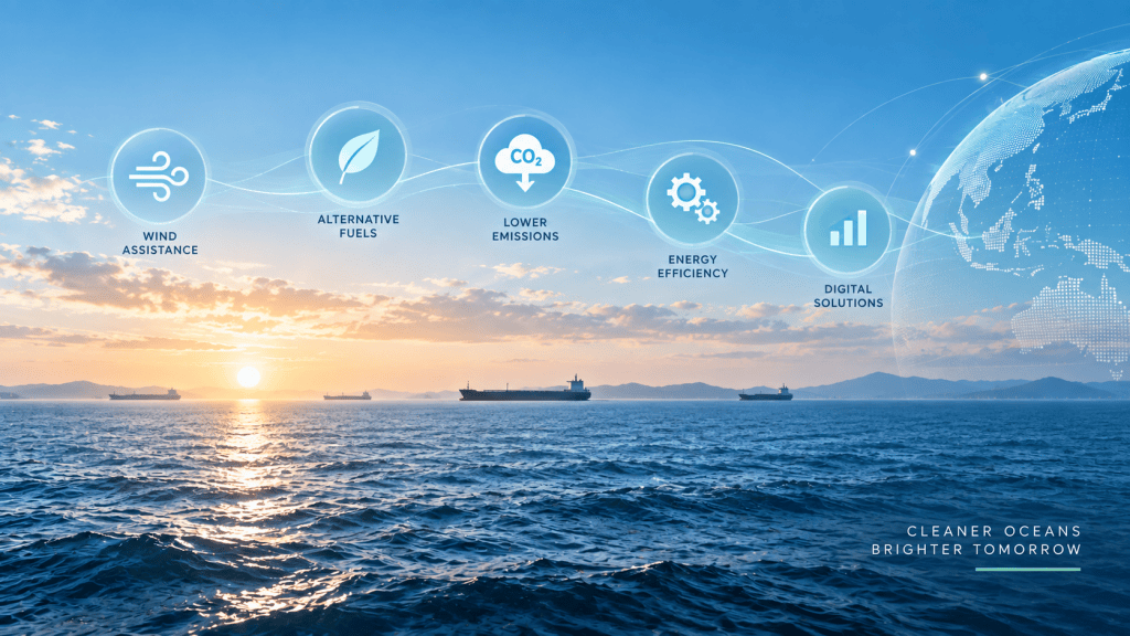 The Future of Green Shipping: Key Technologies Driving Maritime&nbsp;Decarbonisation