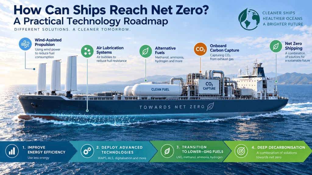 How Can Ships Reach Net Zero? A Practical Technology&nbsp;Roadmap