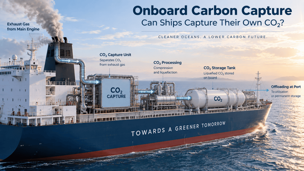 Onboard Carbon Capture: Can Ships Capture Their Own&nbsp;CO₂?