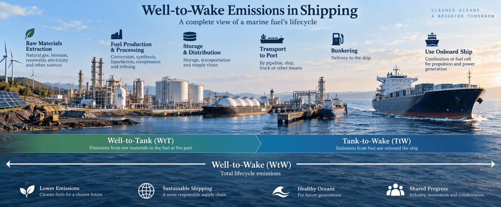 Understanding Well-to-Wake Emissions in&nbsp;Shipping
